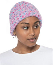 Womens Beanie Hat Popcorn Speckled Pink INC $36 - NWT - £4.21 GBP