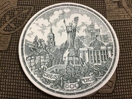 vintage Kiev Kyiv 1500 years Wall plate Collectible Soviet Union USSR 24... - £24.14 GBP