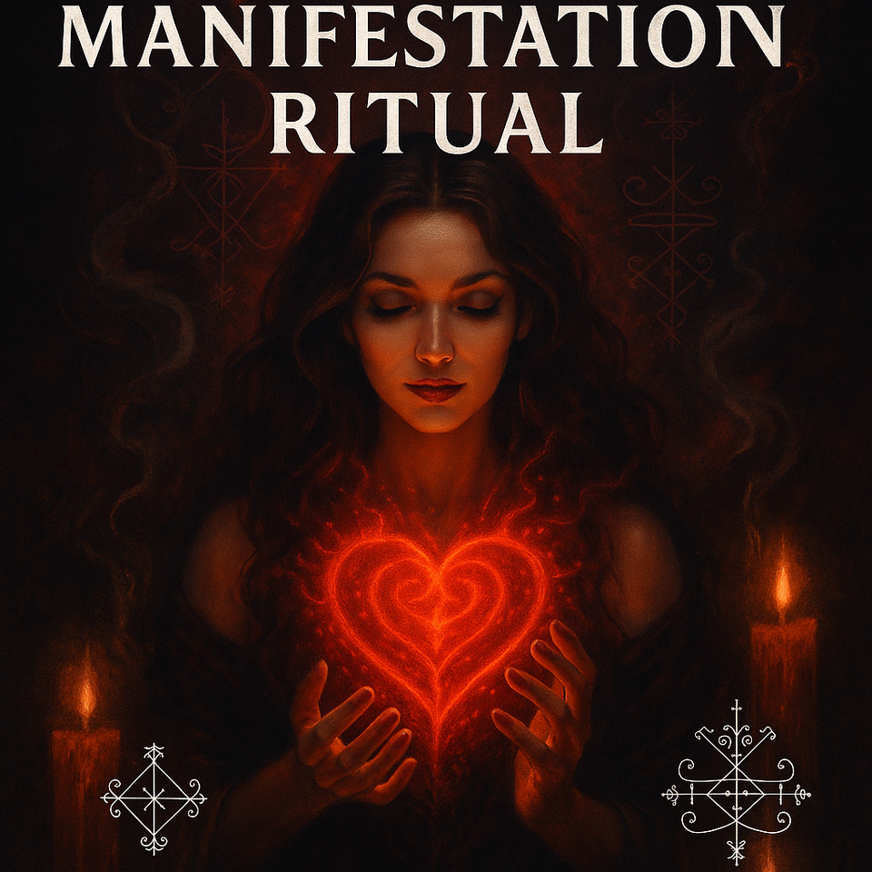 Voodoo Love Manifestation Ritual Passion, Commitment &amp; Attraction Lust - $41.58