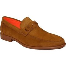 Men's TAYNO Shoes Soft Micro Suede Slip-on Loafer THE CAPRIO S Camel image 3