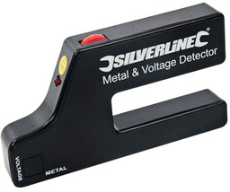 METAL &amp; VOLTAGE DETECTOR LIVE WIRE CABLE ELECTRIC HAND HELD BUILDING TOO... - $19.43