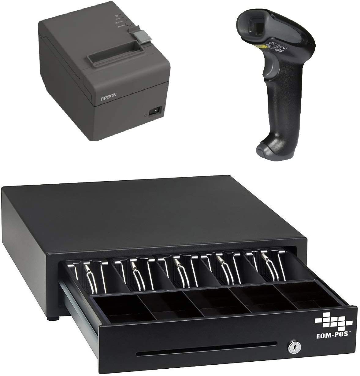POS Hardware Bundle for Square - Cash Drawer, Thermal Receipt Printer, and - $493.99