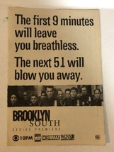 Brooklyn South Vintage Tv Guide Print Ad Titus Welliver Yancy Butler TPA23 - £4.64 GBP