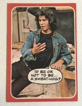 Welcome Back Kotter Trading Card 1976 #9 John Travolta - £1.98 GBP