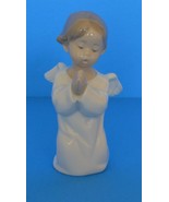 Trinket/Lladro #4538 Praying Angel Figure-Porcelain - $1,018.56 MXN