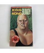 King Kong Bundy - The Missing Matches (1981) VHS Jerry Lawler Kamala Tom... - $11.99