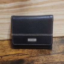 Relic Bifold Wallet Women&#39;s Black Zip Pocket ID Window Coin Pouch Organizer - £15.07 GBP