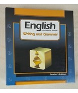 BJU English Writing And Grammar For Christian Schools Teacher&#39;s Edition - £6.21 GBP