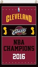 Cleveland Cavaliers Champions Flag 3X5Ft Polyester Banner USA Digital Print - £12.50 GBP