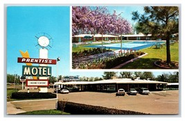 Prentiss Motel Multiview Natchez Mississippi MS UNP  Chrome Postcard M18 - £1.52 GBP