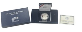 United states of america Silver coin Chief justin john marshall 418751 - £25.95 GBP