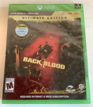 New Back 4 Blood Ultimate Edition Xbox Series X Xbox One 1 2020 Video Game XB1 - £15.12 GBP
