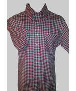 NEW LRG MODERNACTION Red Gingham Shirt Skinhead Lonsdale Perry Fred Sher... - $32.99