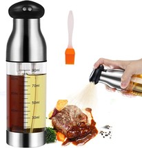 Oil Sprayer for Cooking, 200ml Double-headed Oil Vinegar Bottles Oil Dispenser - £11.62 GBP