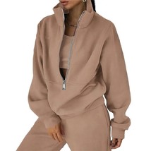 Winter Two Piece Sets Women Trauit Oversized Suit 2023 Autumn Trouser Su... - $116.91