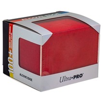 Ultra Pro Deck Box: Alcove Edge: Deluxe: Vivid: Red - $50.44