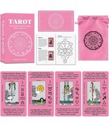 Tarot Cards for Beginners Deck with Meanings Astrology 78 Card Learn Set... - $10.60