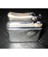 Vintage COLIBRI KREISLER Small Elegant Ladies Floral Pattern Petrol Lighter - $19.99