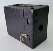 Eastman Kodak HAWK-EYE Box Camera BLACK No 2A Model B vintage 1920s - £17.60 GBP