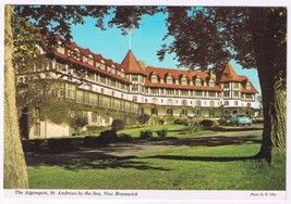 New Brunswick Postcard Algonquin St Andrews By The Sea On Passamaquoddy Bay - £1.58 GBP