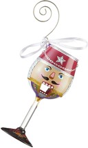Enesco Designs by Lolita You Crack Me Up Miniature Wine Glass Hanging Ornament - £9.45 GBP