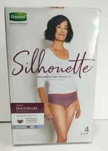 Depend Silhouette Incontinence Underwear for Women Small 4 Pack - $4.45