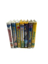 Vintage Lot 7 VHS Tapes Movies Children Disney Doug Bugs Life Peter Pan - £14.79 GBP