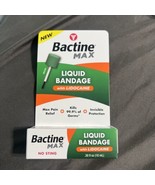 Bactine MAX Liquid Bandage Antiseptic with Lidocaine, 0.30 oz (10 mL), 1... - $23.76
