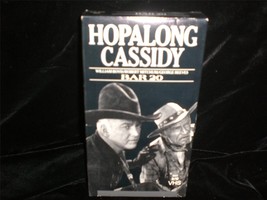 VHS Hopalong Cassidy in Bar 20 1943 William Boyd, Andy Clyde, George Reeves - £5.46 GBP