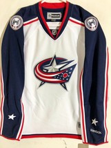 Reebok Women&#39;s Premier NHL Jersey Columbus Blue Jackets Team White sz 2X - £19.46 GBP