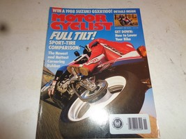 November  1987 Motorcyclist  Magazine - $204.44 MXN