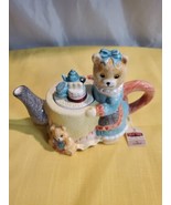 Vintage Tea Nee Teddy Teapot Collection High Tea  - $25.76 CAD