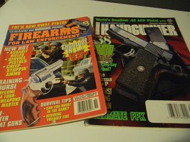 2 Vintage Gun Magazines-Handgunner jan/feb 1998-Firearms for Law Enforcementjan1 - £9.08 GBP