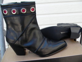 Womens HARLEY DAVIDSON SWAGGER LEATHER BOOTS size 9.5 us insulated inside - $49.45