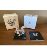 SWAROVSKI CRYSTAL SQUIRREL (10TH SCS ANNIVERSARY) 1997 - Mint Cond. ALL ... - $2,338.39 MXN
