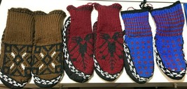 New Albanian Traditional Socks With LEATHER-FOLK Corape TRADICIONALE-AWESOME - £17.20 GBP