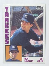 Roy Smalley 1984 Topps #305 New York Yankees MLB Baseball Card - £0.78 GBP