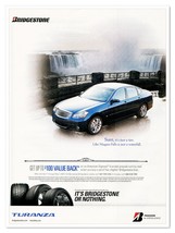 Bridgestone Turanza Tires Niagara Falls 2010 Full-Page Print Magazine Ad - £7.62 GBP