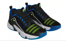 Adidas Trae Young Unlimited Mens # 12 Basketball Shoes Black/Yellow/Blue Sneaker - £149.45 GBP