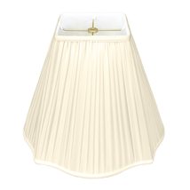 Royal Designs Fancy Square Gather Pleat Basic Lamp Shade, Beige, 5.75 x 14 x 11. - $91.03+