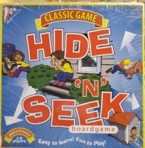 Vintage Ideal Toy Co 1967 Hide N' Seek Childrens Board Game Complete Original  - $64.50