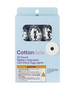 Cottondale 10-Count Led Disco Egg Lights, Silver, 5.5 Ft - $327.75 MXN