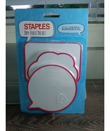 1 Pack of 3 Magnetic Dry Erase Decals, Pink. About 3 to 5 inches. New - $220.14 MXN