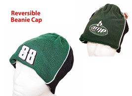 Reversible Cap - Dale Earnhardt Jr 88 Amp - Adult Beanie NASCAR Toque Hat GR/BLK - £11.77 GBP
