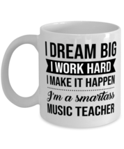 Music Teacher Coffee Mug - 11 oz Tea Cup For Office Co-Workers Men Women - I  - £11.75 GBP