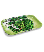 Smizzle Medium Rolling Tray - King Lion (Green/Gold). 10.75 x 6.25 - $12.67 CAD