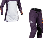 Fly Racing Lite Purple White Neon Coral Dirt Bike Adult Womens MX Motocr... - £157.30 GBP