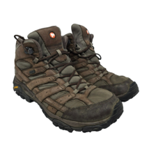 Merrell MOAB 2 Smooth Men&#39;s Size 12 J42505 Bracken Hiking Shoe Boots Brown - £27.30 GBP