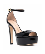 Stuart Weitzman Disco Platform Sandals SA580, Black, New in Box - $174.99