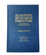 Accounting Research Directory: The Database of Accounting Literature 3rd... - £13.18 GBP